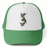 Flying Ruby-throated Hummingbird Hats