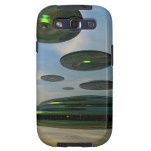 Flying Saucer Fleet Case Galaxy SIII Covers