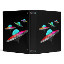 Flying Saucer Invasion - Binder
