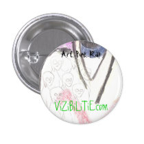 Flying Saucer Pinback Button