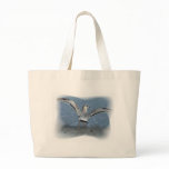 Flying seagull Beach Bag