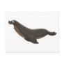 Flying Seal Postcard