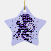 Flying Skull Monkey Christmas Ornaments