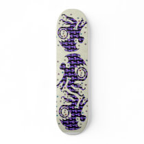 Flying Skull Monkey Skateboard Deck
