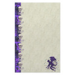 Flying Skull Monkey Customized Stationery