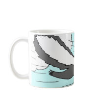Flying Smiling Skunk mugs by alcbalcb Flying Smiling Skunk mugs