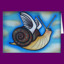 flying snails n puppy dog tails cards by Bungalow flying snails n puppy dog tails cards