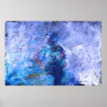 Flying Snow Machine Print