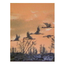 Flying South Post Cards