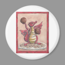 Flying Spaghetti Dragon magnets