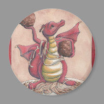 Flying Spaghetti Dragon magnets