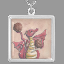 Flying Spaghetti Dragon necklaces