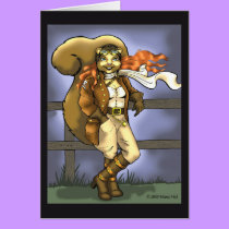 Flying Squirrel Greeting Card cards