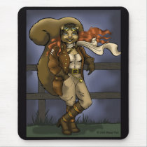 Flying Squirrel Mousepad by artvixn Flying Squirrel Mousepad