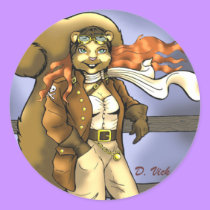 Flying Squirrel Sticker stickers