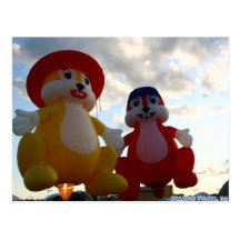 Flying Squirrels Post Card