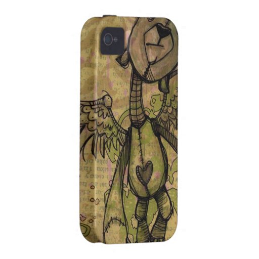 Flying Stitch Care Bear // iPhone Case // Ash Leth Case For The iPhone 4