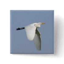 Flying stork buttons