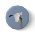 Flying stork buttons