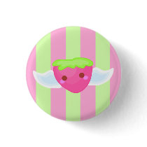 Flying strawberry button!