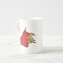 Flying Super Squirrel Porcelain Mug