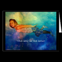 flying, The sky is the limit cards