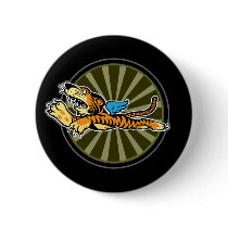 Flying Tiger Button by stanmc Flying Tiger Button
