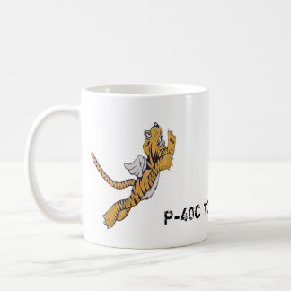 Christmas mug painting flying tiger