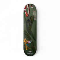 Flying Tigers P-40 Skate Board