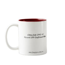 Flying Tigers Pilot Mug - Left Handed