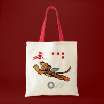 Flying Tigers WWII Nose Art bags