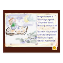 Flying Toast Post Cards