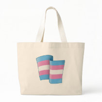 Flying Trans Pride Bag by jamieco Flying Trans Pride Bag