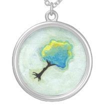 Flying tree floating fun travel escape adventure necklaces