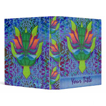 Flying Turtle Customizable 1" Art Binder