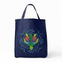 Flying Turtle Dark Bags