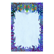 Flying Turtle Flame Stationery