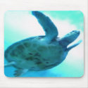 "Flying" turtle fun mousepad by design_girl "Flying" turtle fun mousepad