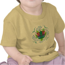 Flying Turtle Infant T-Shirts