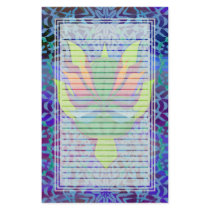 Flying Turtle Lined Stationery