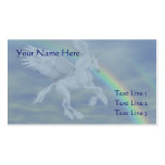 Flying Unicorn Rainbow Business Card