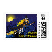 flying witch_1 postage