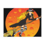 flying witch_2 post card