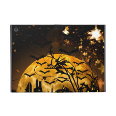 Flying Witch Harvest Moon Bats Halloween Gifts iPad Mini Case