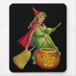 Flying Witch Mouse Pad
