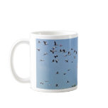 Flying Wood Storks Mug