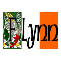 Flynn Celtic Dragon Print