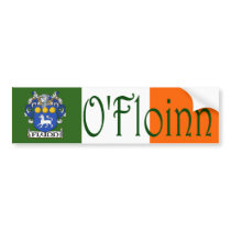 Flynn Clan Irish/English Bumper Sticker bumper stickers