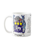 Flynn Family Coat of Arms mug
