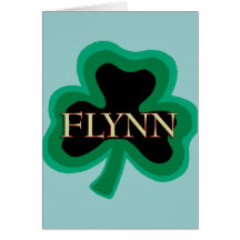 Flynn Family Name Greeting Cards